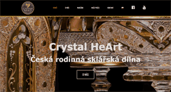 Desktop Screenshot of crystal-heart.cz