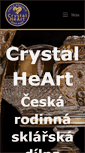 Mobile Screenshot of crystal-heart.cz